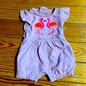 Cat & Jack girl NB romper